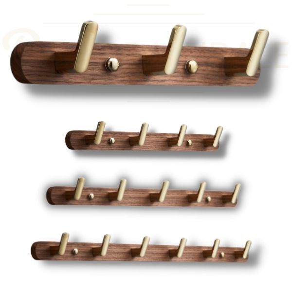 Porte-manteau-mural-bois-original-dore