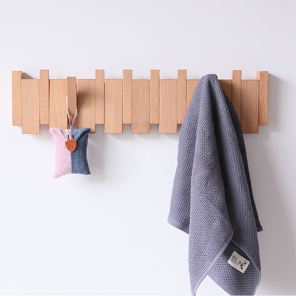Porte manteau bois clair