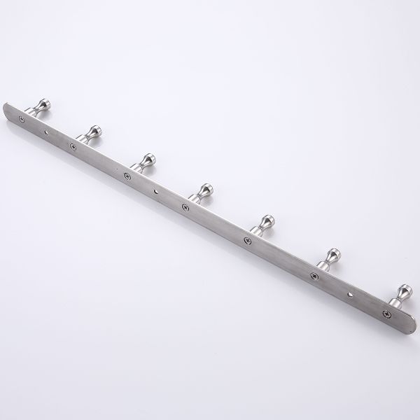 Patere salle de bain chrome