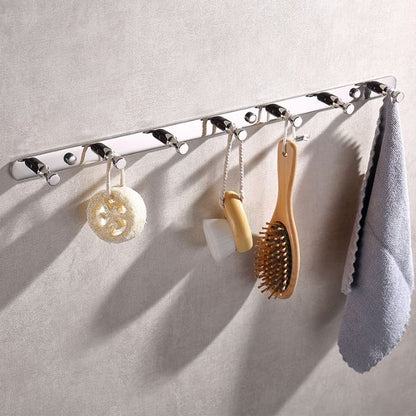 Patere salle de bain chrome