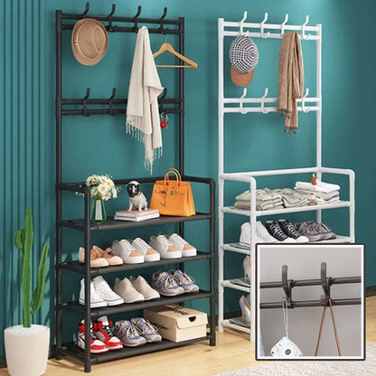 Étagère à chaussures / Porte vêtements - CoatShoe-Sympa™