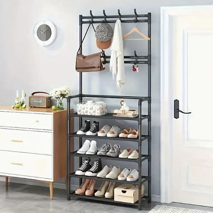 Étagère à chaussures / Porte vêtements - CoatShoe-Sympa™