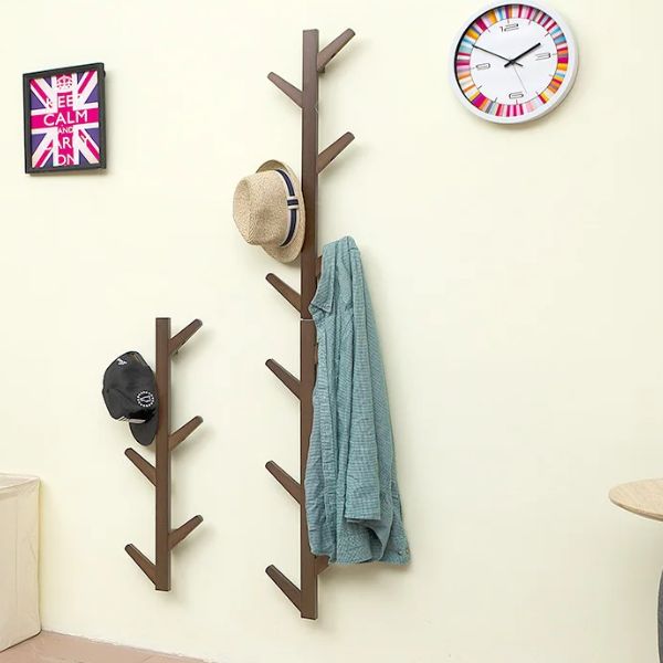 Porte manteau mural arbre