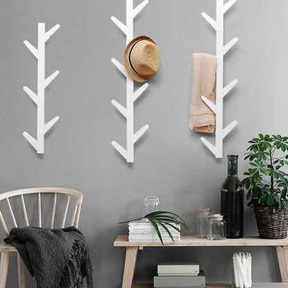 Porte manteau mural arbre