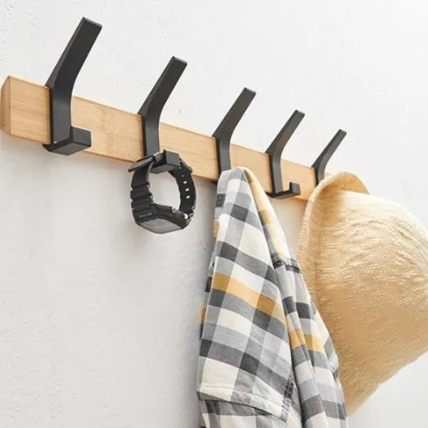 Porte manteau bois et fer