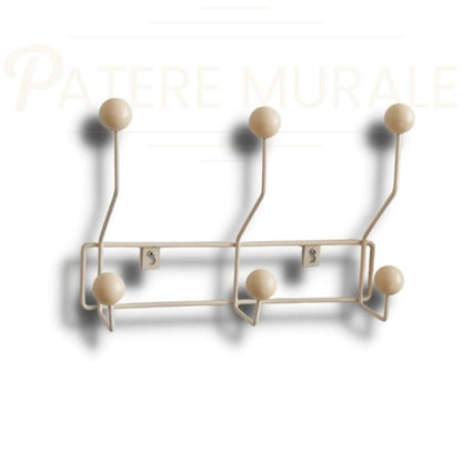 Porte manteau boules vintage