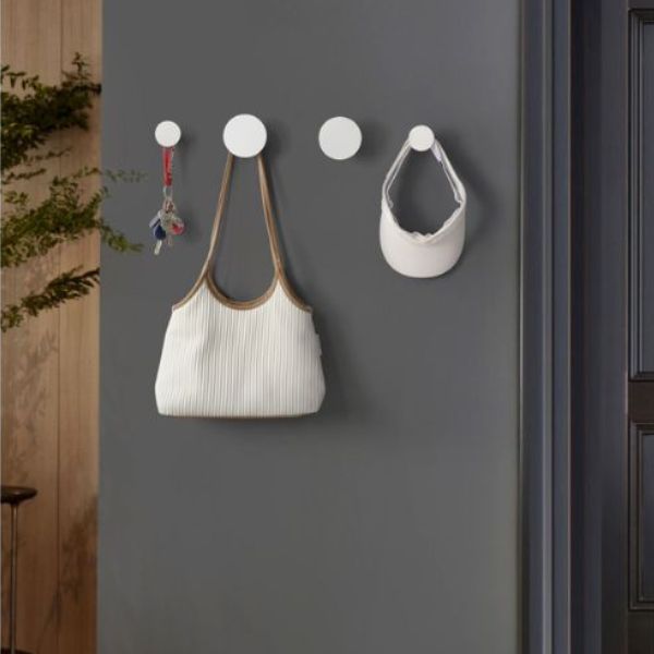 Porte manteau chambre rond