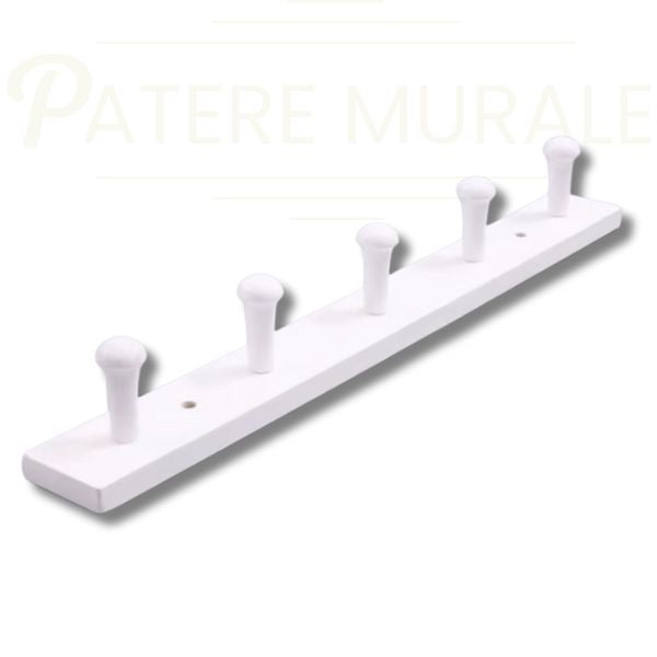 Porte manteau bambou 4 crochets