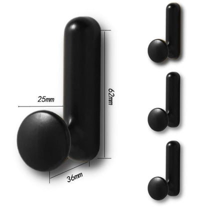 porte manteau entrée étroite noir