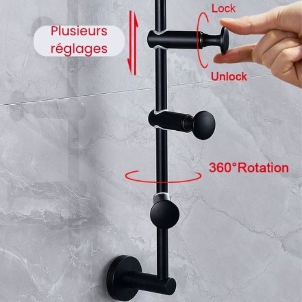 Porte manteau entrée vertical