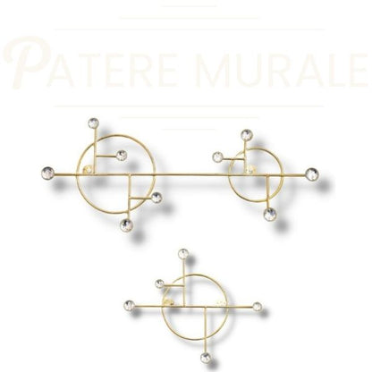 Porte manteau or