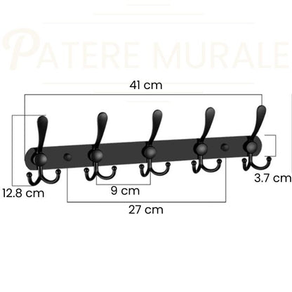 Patere triple