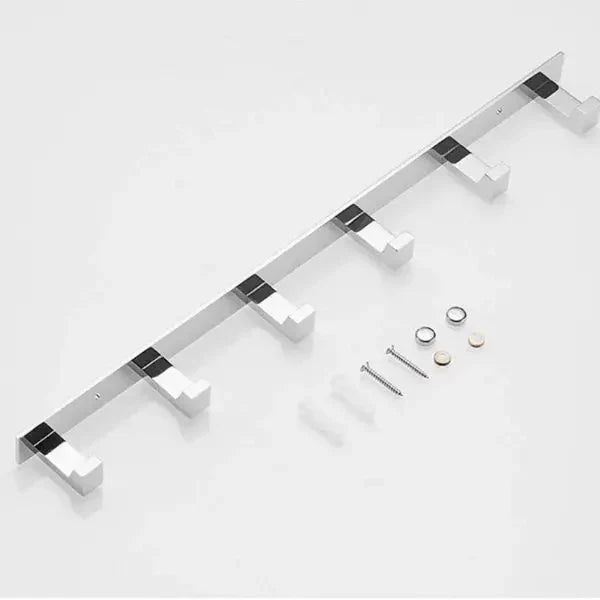 Porte manteau mural laiton et chrome