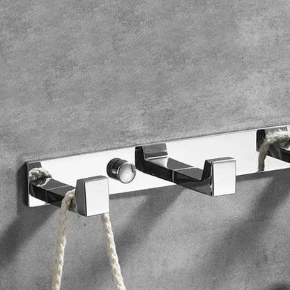 Porte manteau mural laiton et chrome