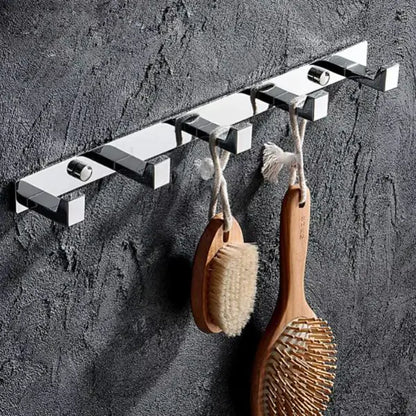Porte manteau mural laiton et chrome