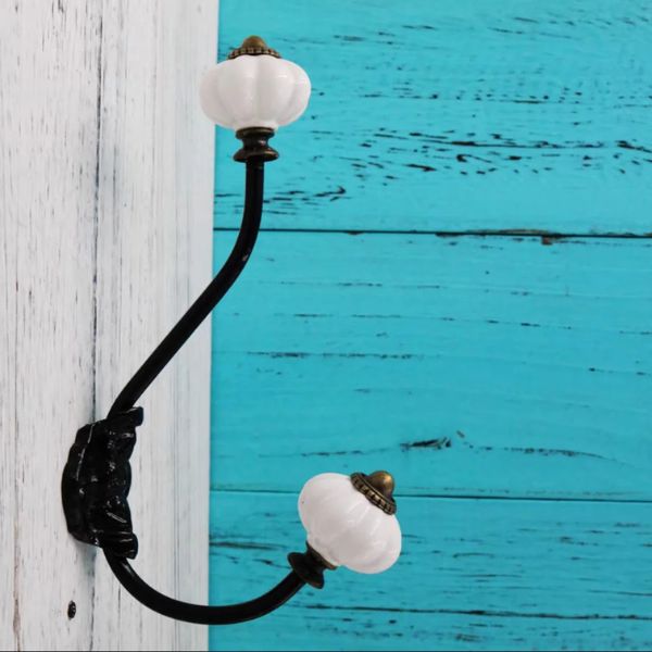 Porte manteau boule vintage