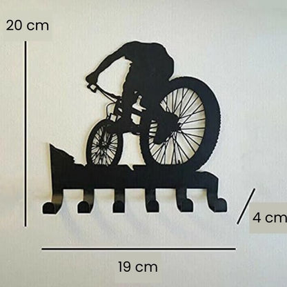 Patère fer noir vététiste