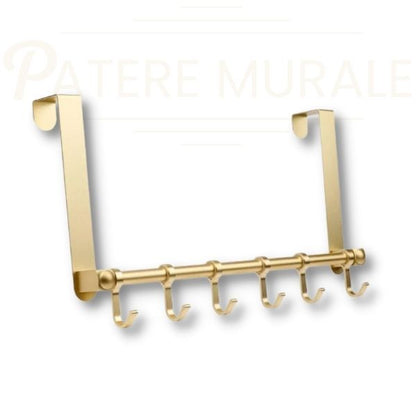 Porte manteau porte doré