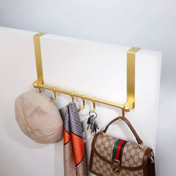 Porte manteau porte doré