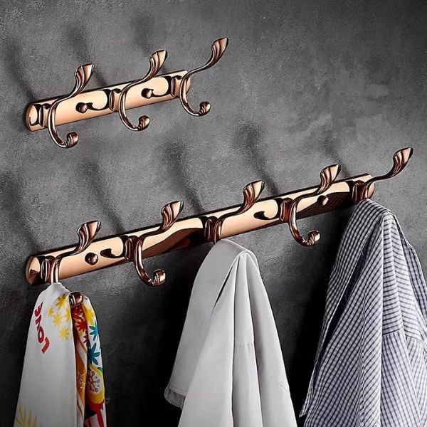 Porte manteau vintage bronze