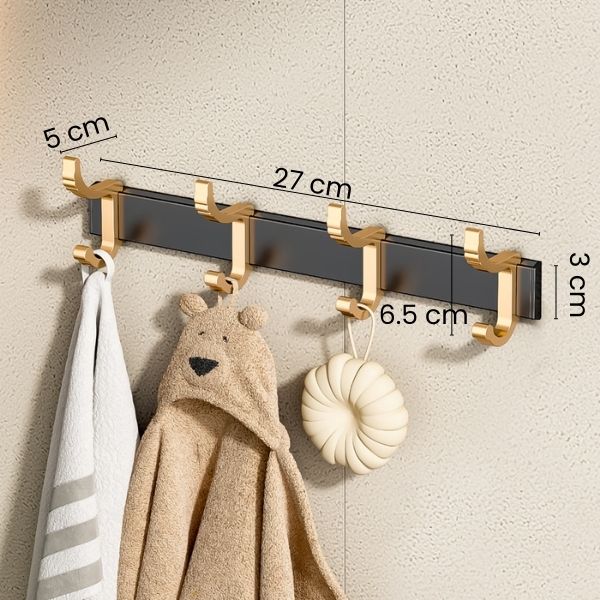 Porte manteaux design mural