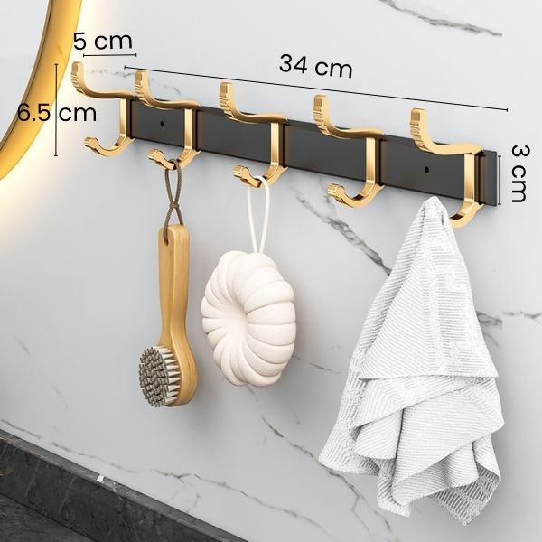 Porte manteaux design mural