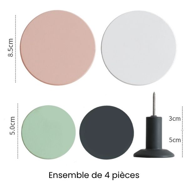 Porte manteau chambre rond