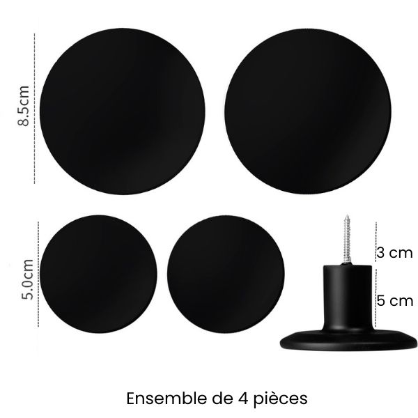 Porte manteau chambre rond