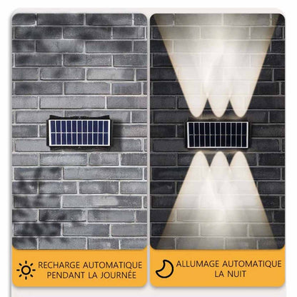 Lampe Murale Extérieur Solaire Décorative