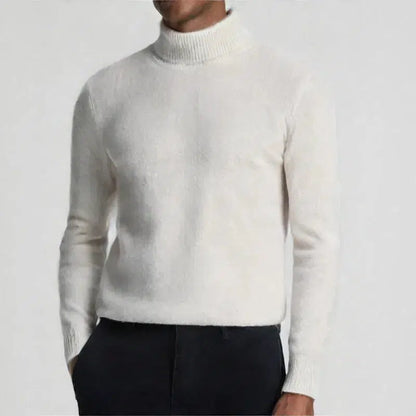Pull cachemire blanc