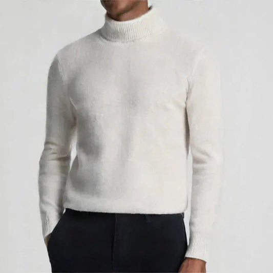 Pull cachemire blanc