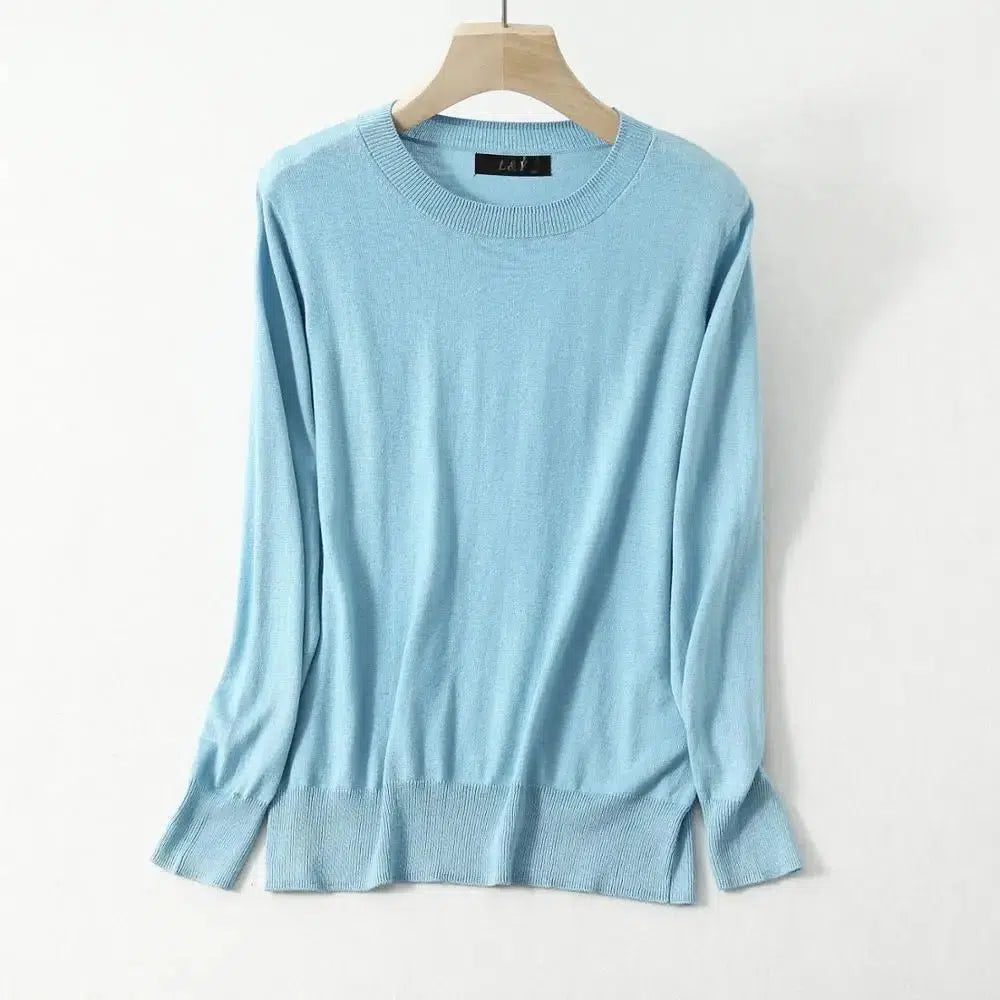 Pull cachemire soie-Old Money