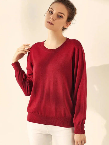 Pull cachemire soie