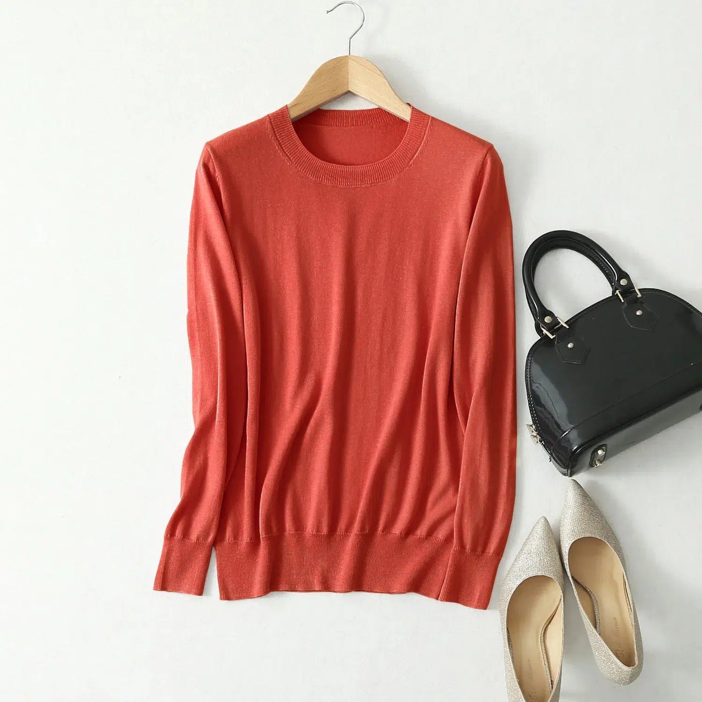 Pull cachemire soie-Old Money