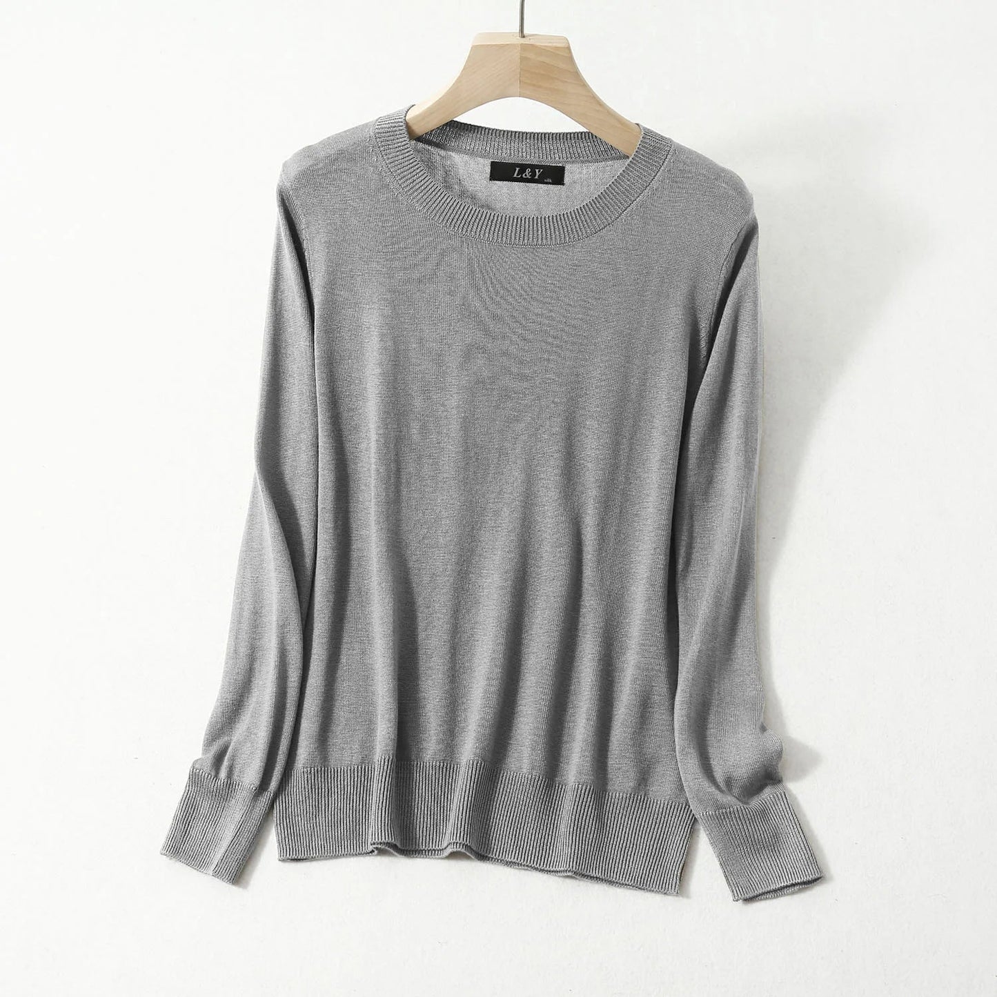 Pull cachemire soie-Old Money