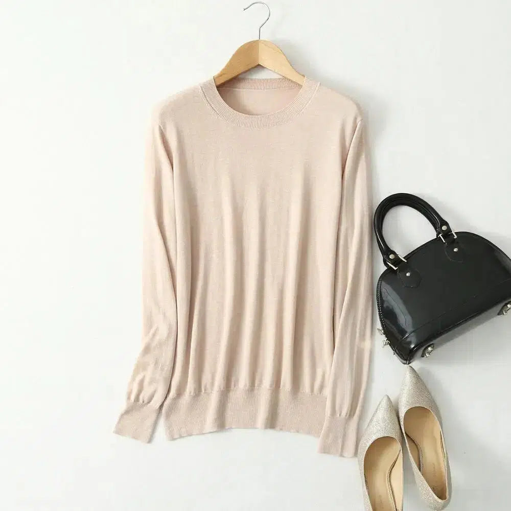 Pull cachemire soie-Old Money