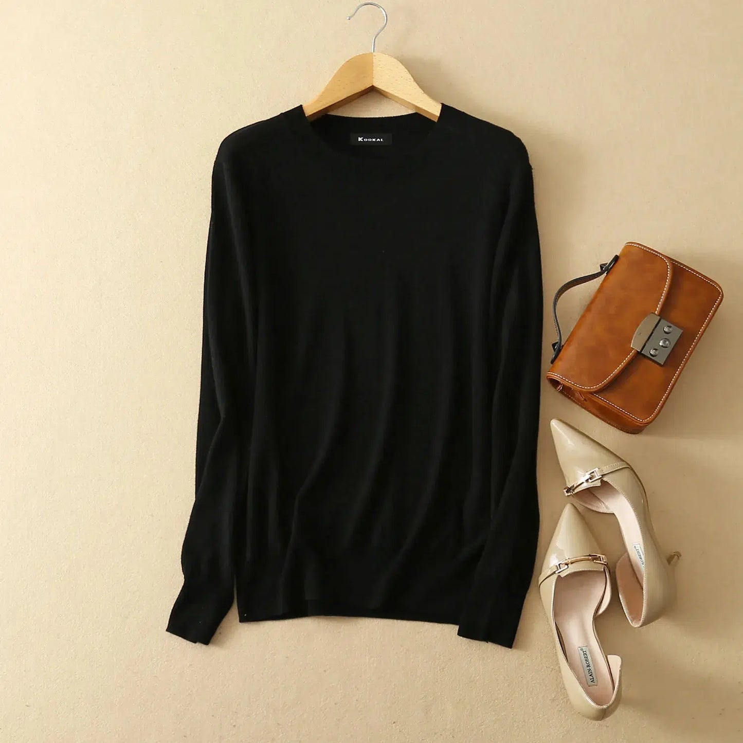 Pull cachemire soie-Old Money