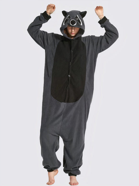 Combinaison Pyjama Femme "Raton Laveur" | Pyjama Shop