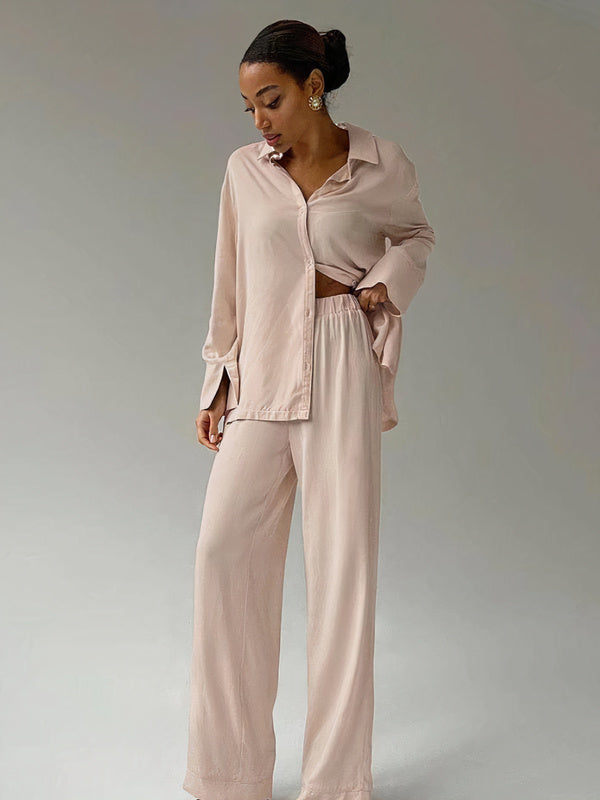 Pyjama En Satin Concise Pour Femme "Champagne" | Pyjama Shop