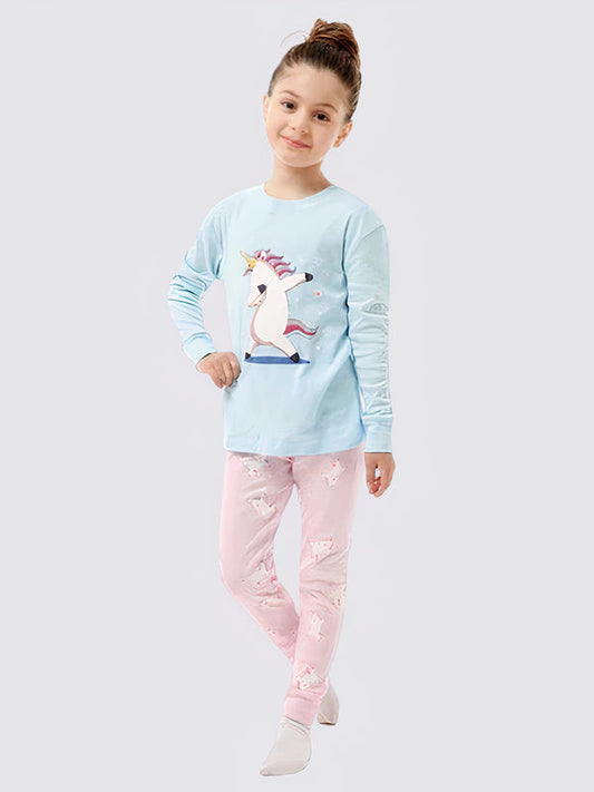 Pyjama Fille "Licorne Dab" | Pyjama Shop