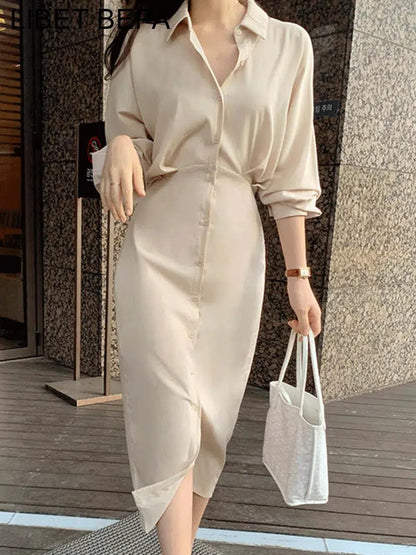 Robe chemise chic