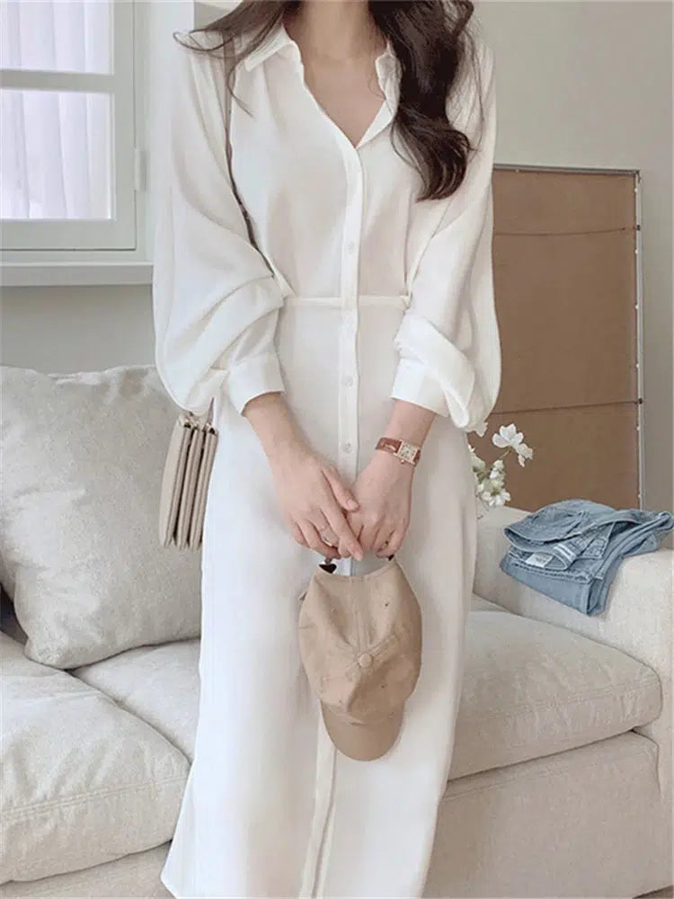 Robe chemise chic