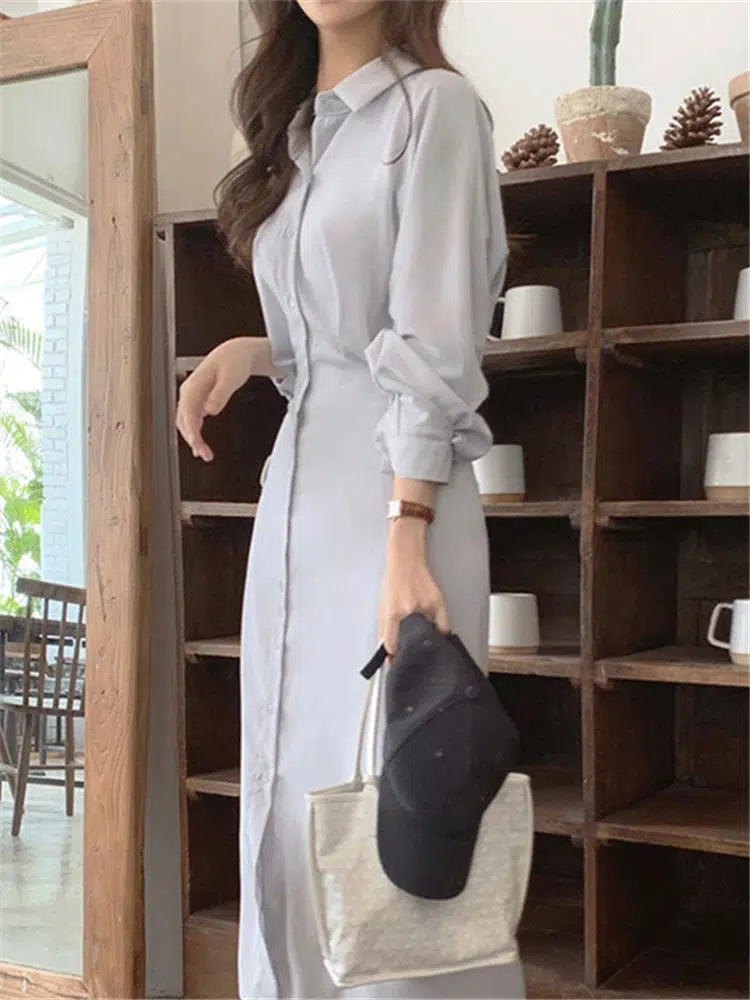 Robe chemise chic