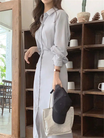 Robe chemise chic