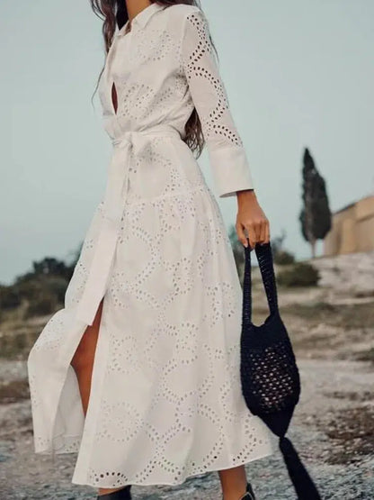 Robe chemise ete