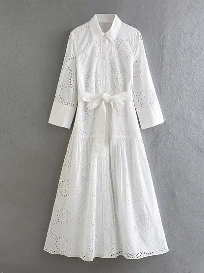 Robe chemise ete