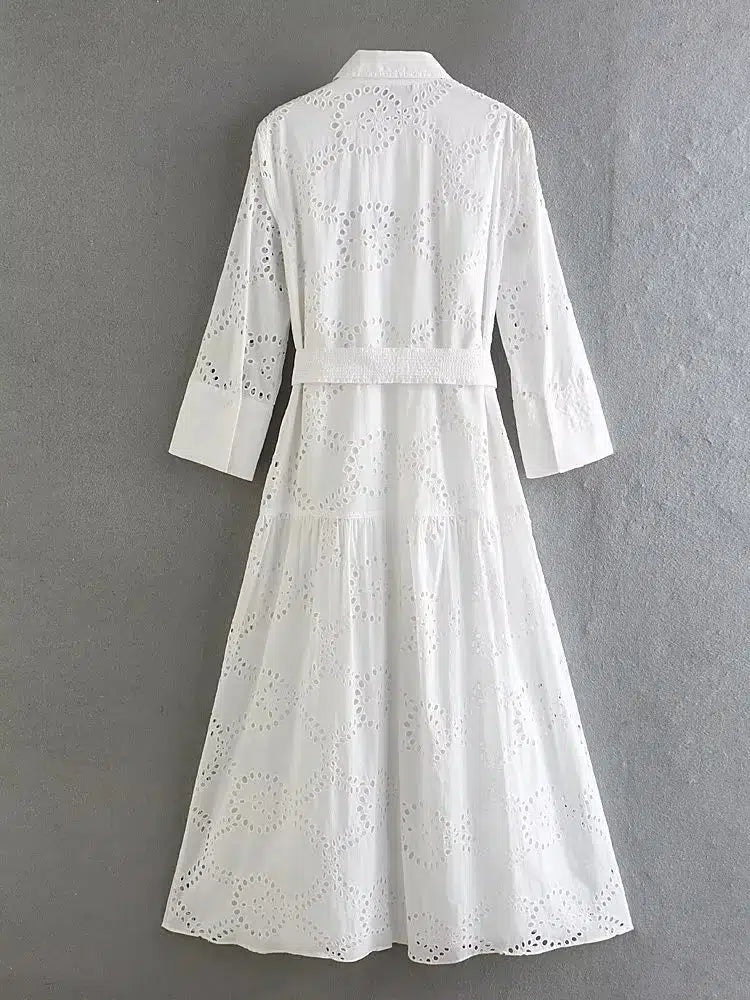 Robe chemise ete