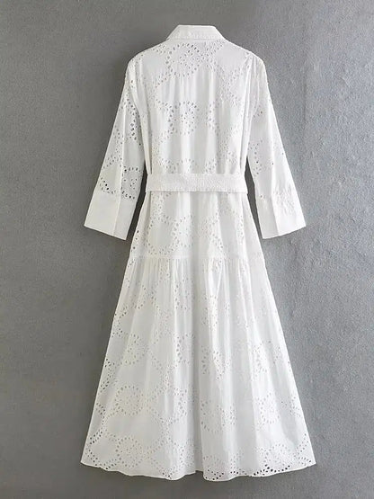 Robe chemise ete
