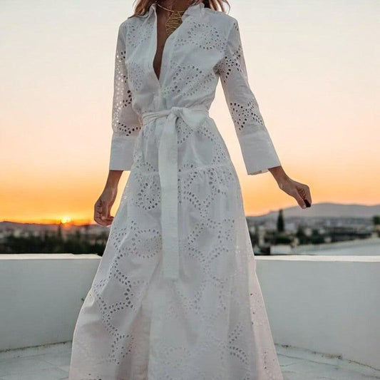 Robe chemise ete