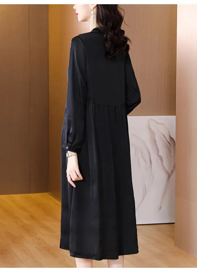 Robe chemise noir